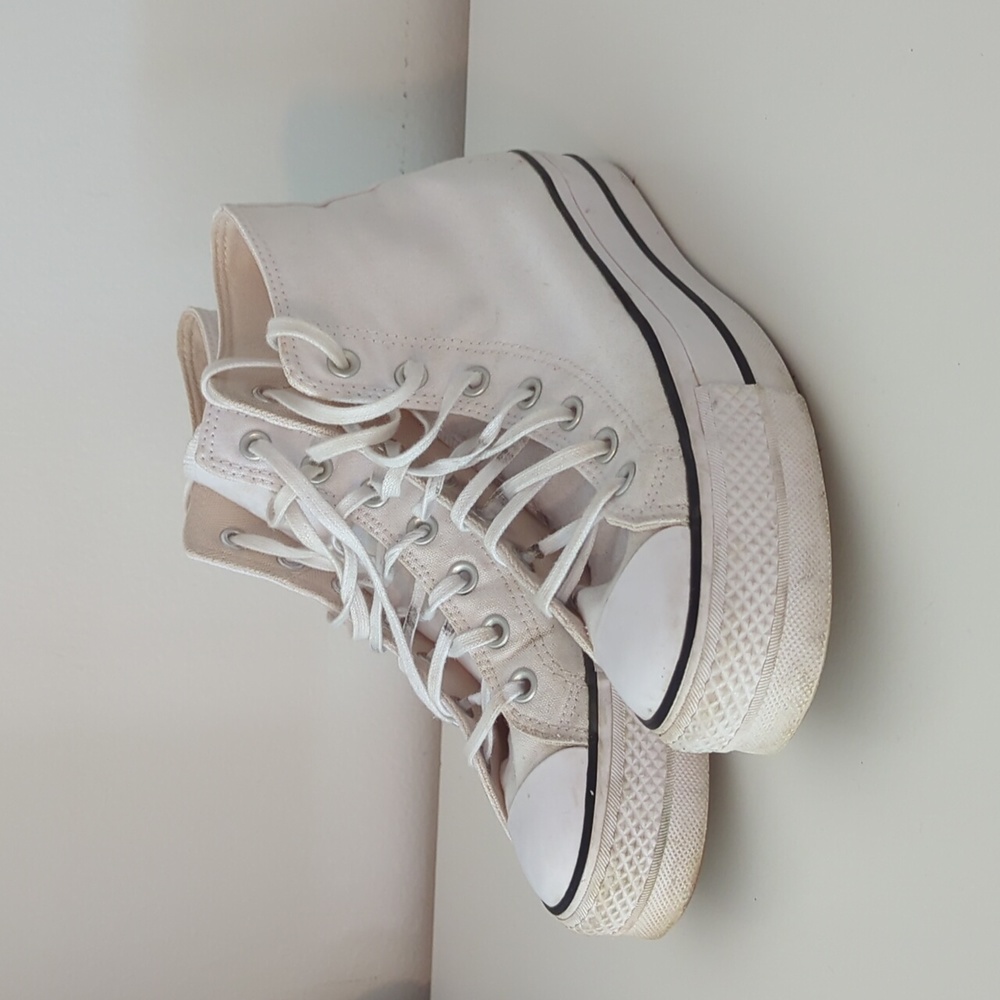 High top Platform Converse 8.5